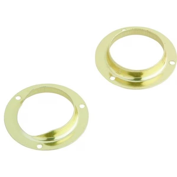 Closet Pole Socket, Steel, Brass, Schlage, Mfr#: SP585F3